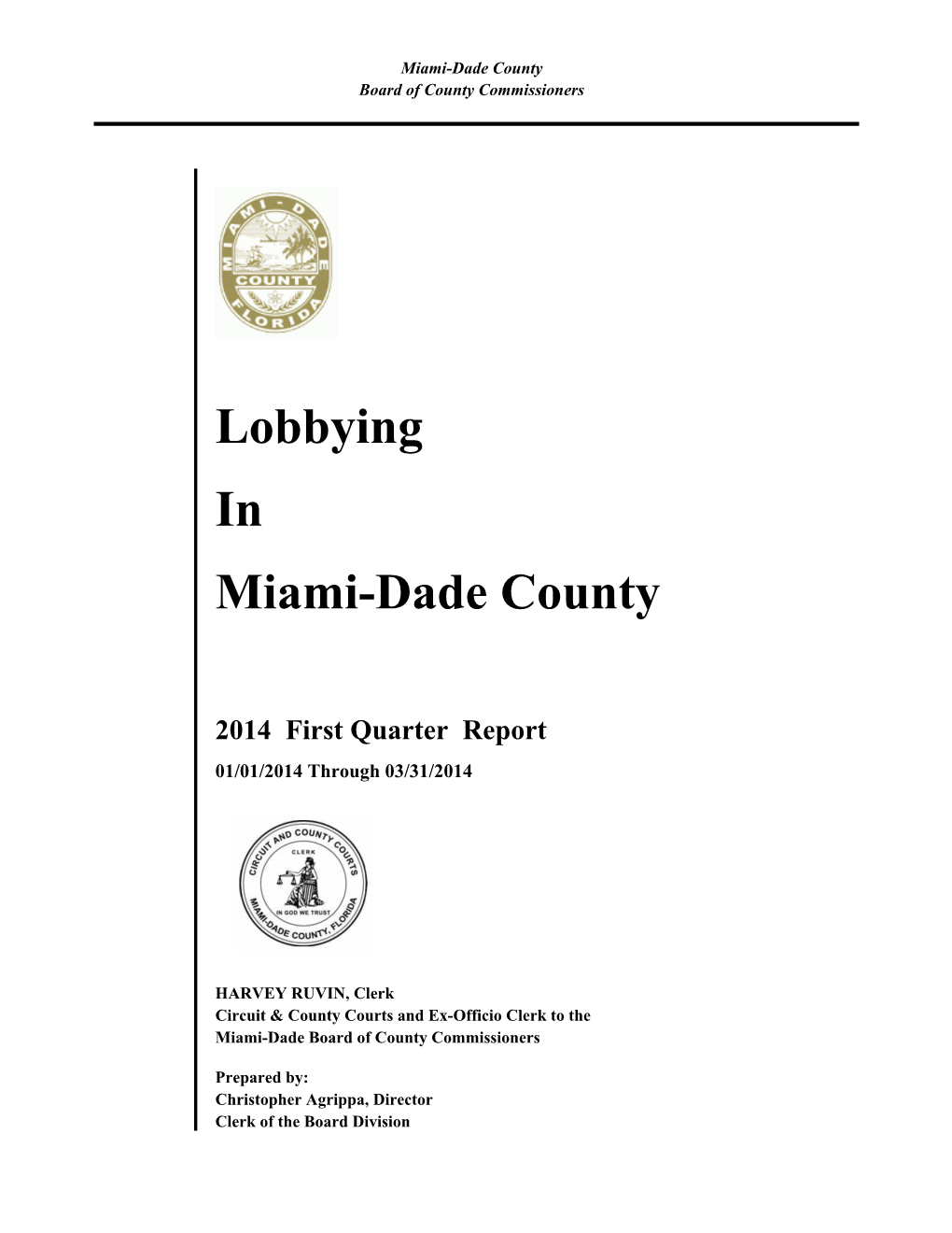 Lobbying in Miami-Dade County