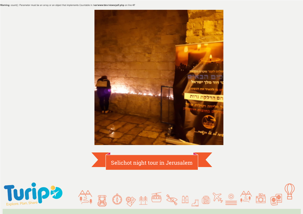 Selichot Night Tour in Jerusalem Contact Us | Turipo.Com | Admin@Turipo.Com