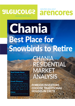 Best Place for Snowbirds to Retire CHANIA RESIDENTIAL