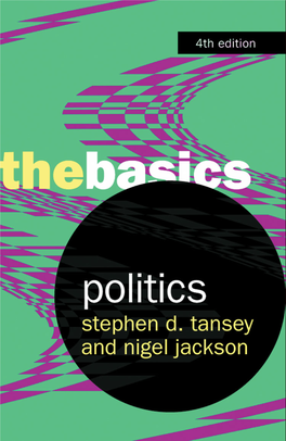 Politics: the Basics, 4Th Edition