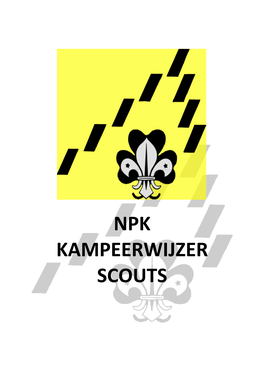 Npk Kampeerwijzer Scouts