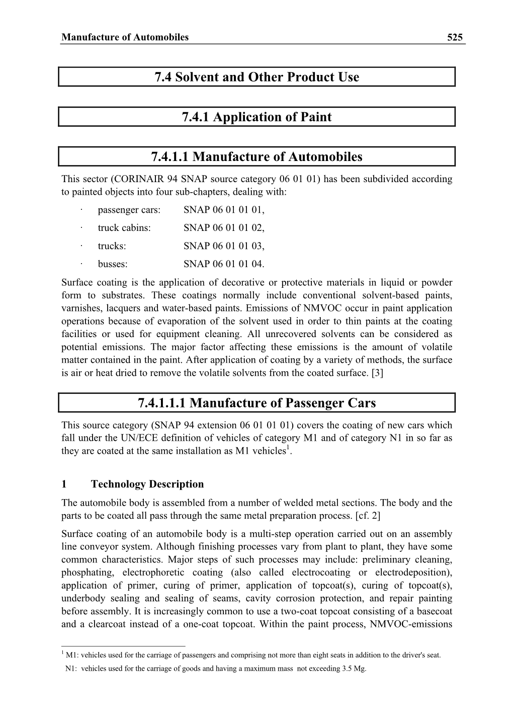 Solvent and Other Product Use (Manufacture of Automobiles)