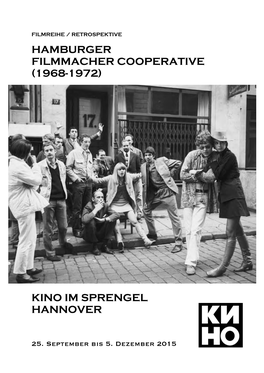 Hamburger Filmmacher Cooperative (1968-1972)