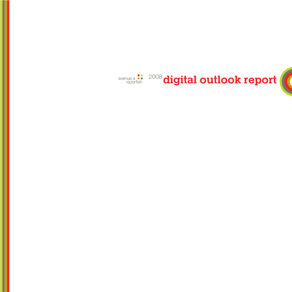 Razorfish's 2008 Digital Outlook Report