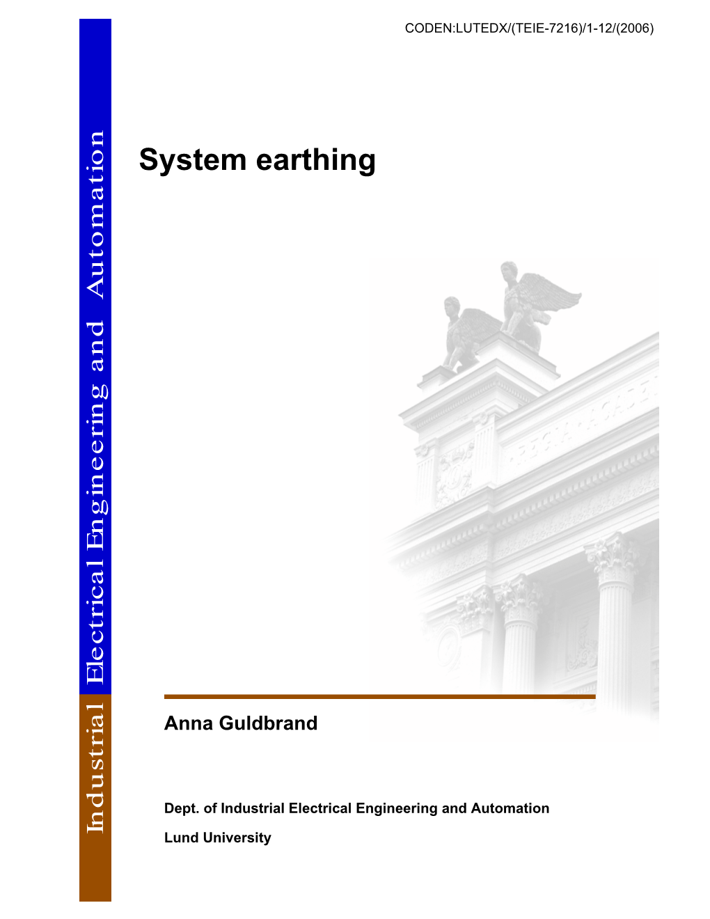 System Earthing