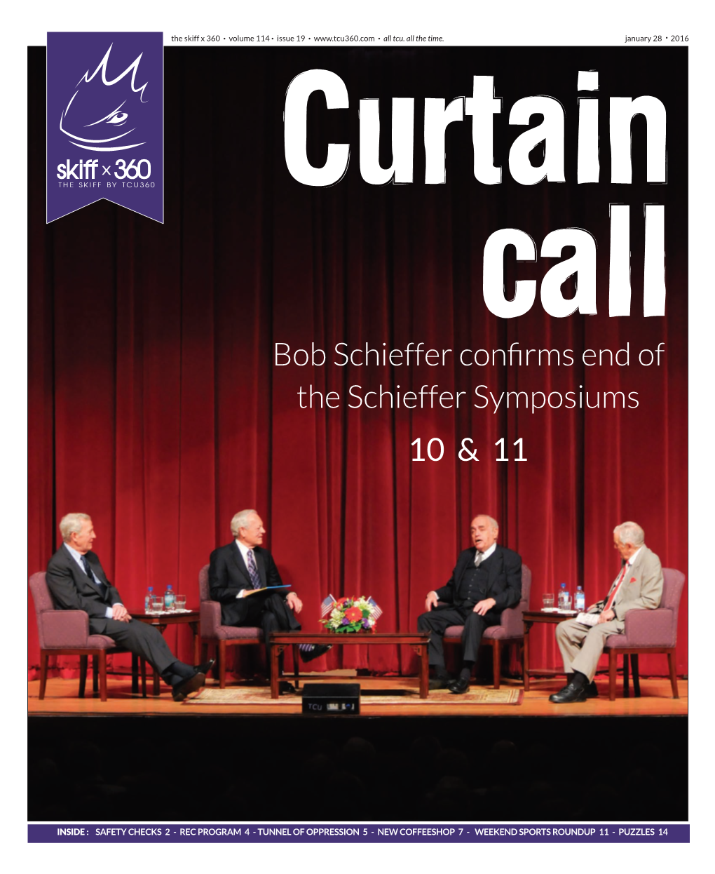 Bob Schieffer Confirms End of the Schieffer Symposiums 10 & 11