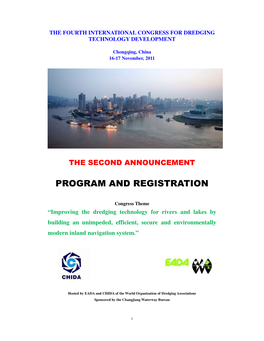 Program and Registration