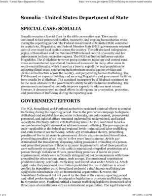 Somalia - United States Department of State