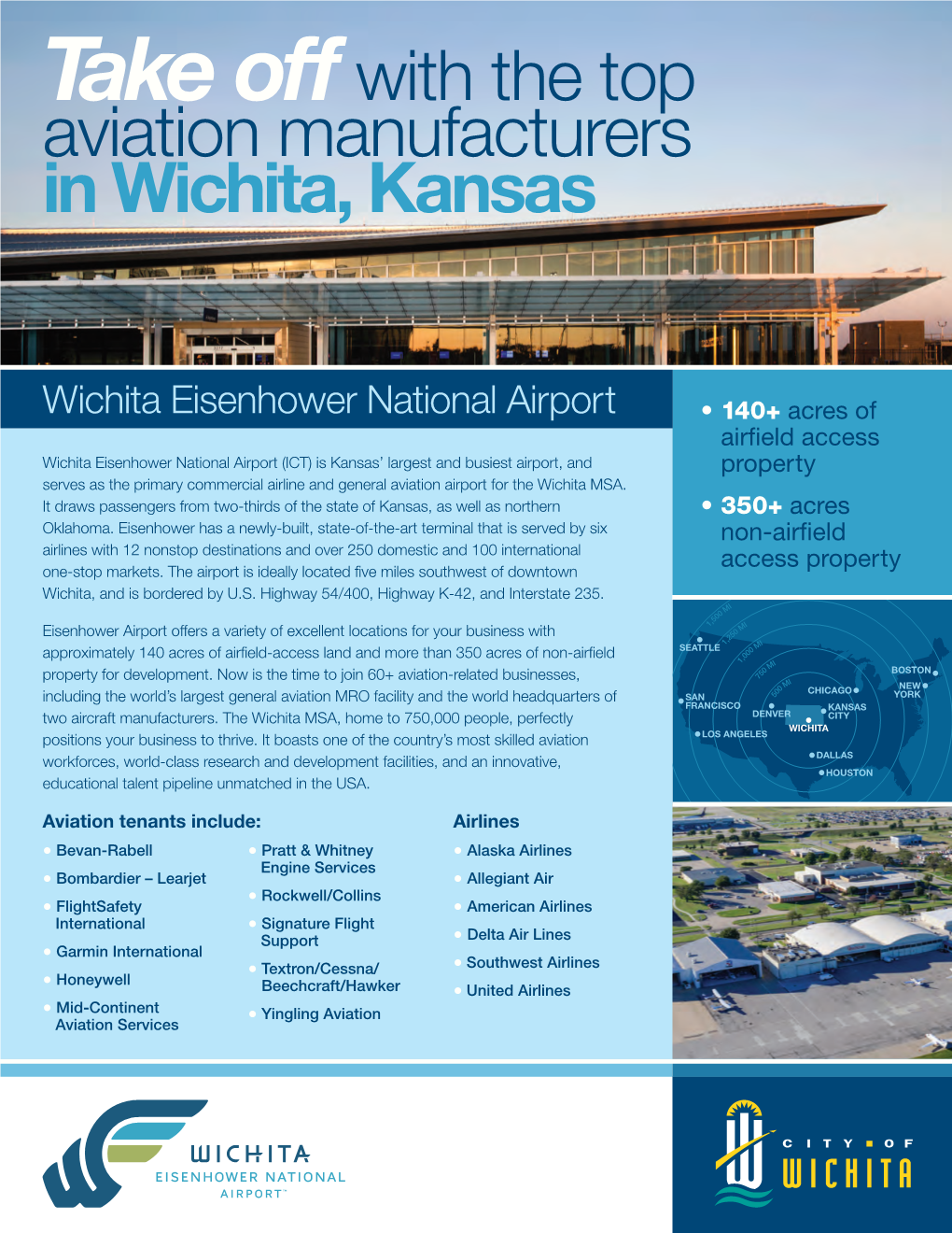 Take Offwith the Top Aviation Manufacturers in Wichita, Kansas