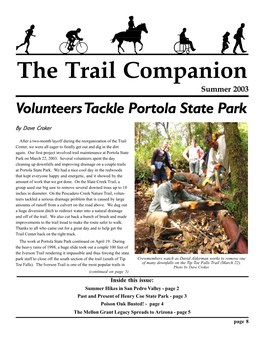 Summer 2003 Volunteers Tackle Portola State Park