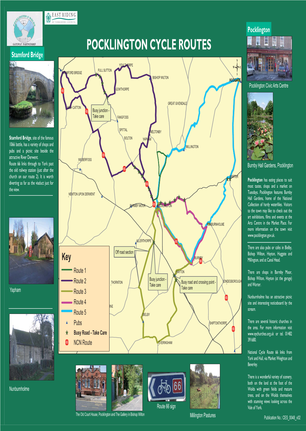 Pocklington Cycle Routes