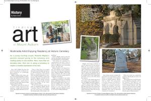 Finding Art at Mount Auburn Cemetery