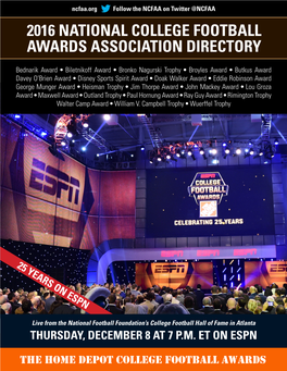 2016 Ncfaa Directory