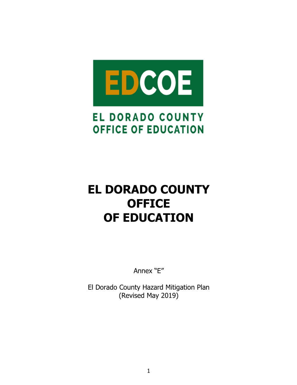 El Dorado County Office of Education