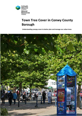 Town Tree Cover in Conwy County Borough