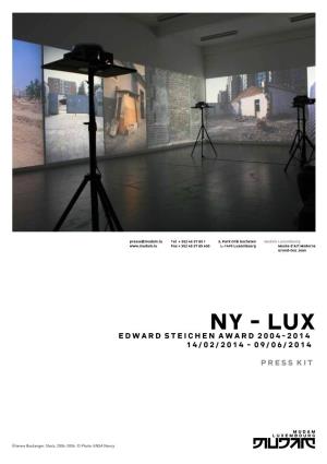 NY - LUX Page Musée D’Art Moderne Grand-Duc Jean ESAL 2004-2014 1