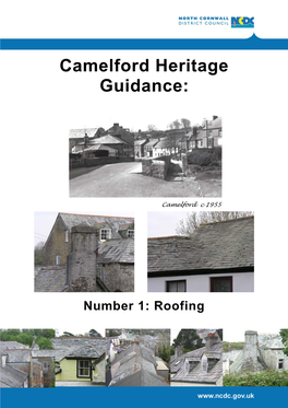 Camelford Heritage Guidance
