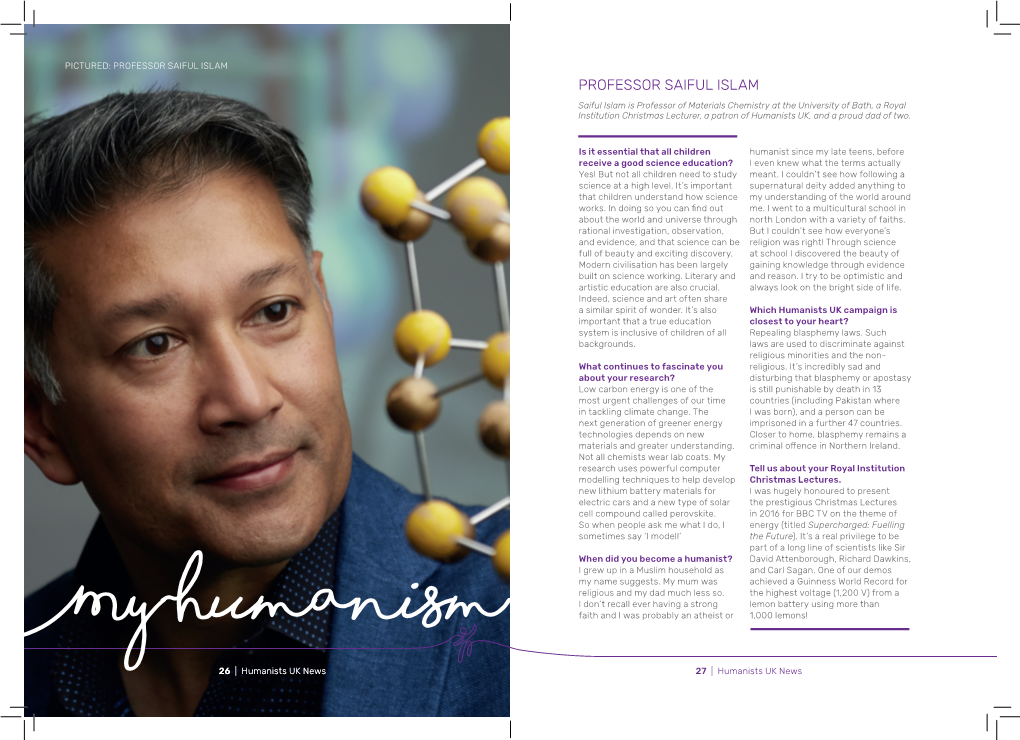 My Humanism26 | Humanists UK News 27 | Humanists UK News