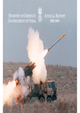 Indian Ministry of Defence Annual Report 2002