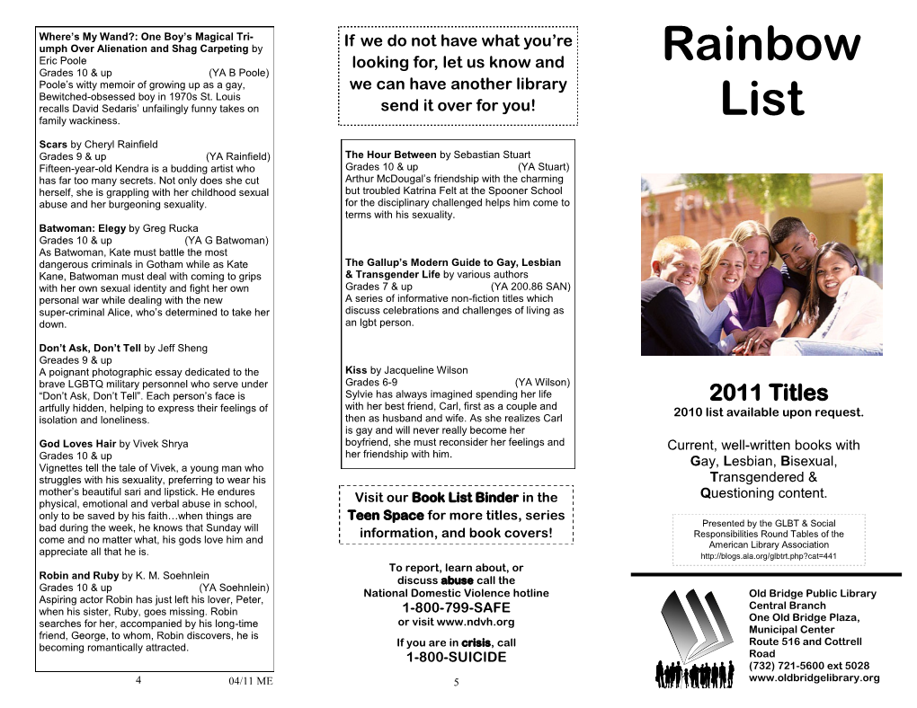 Rainbow List