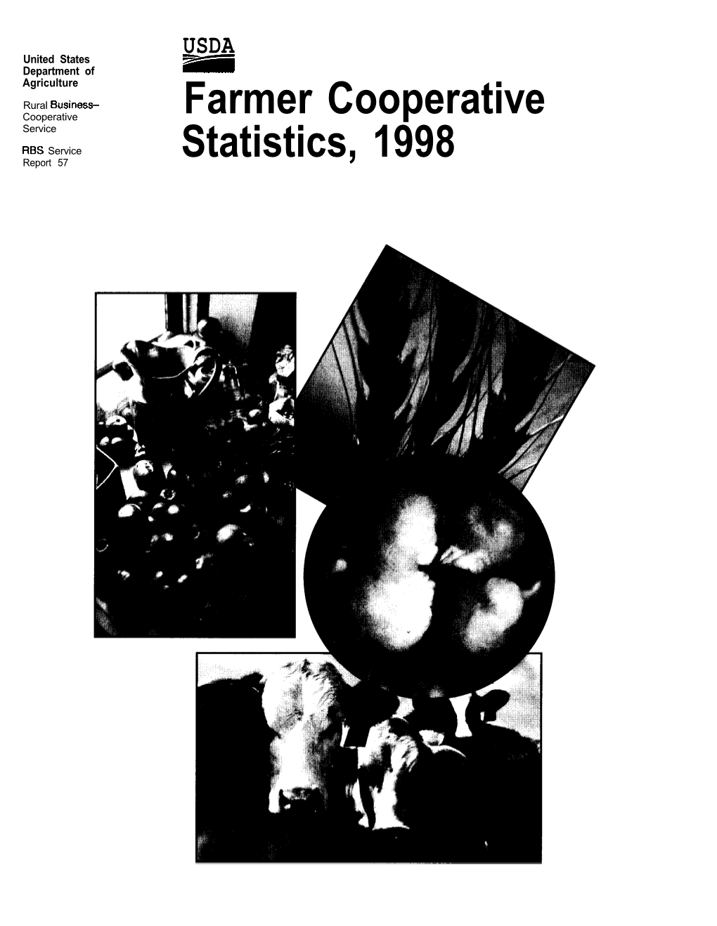 Farmer Cooperative Statistics, 1998