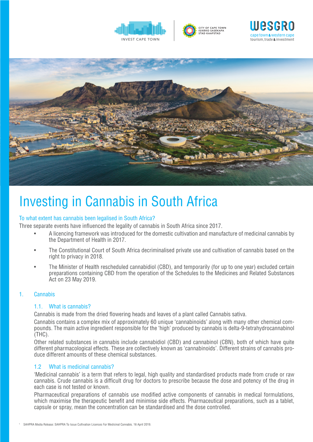 Investing in Cannabis in South Africa