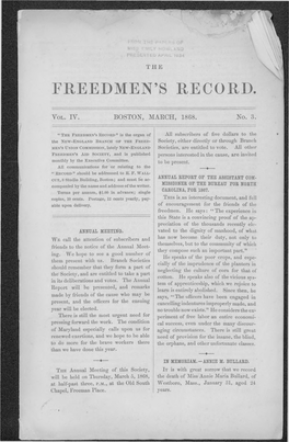 Freedmen's Record. 39