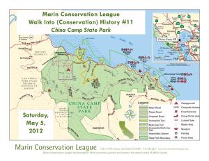 Marin Conservation League Walk Into