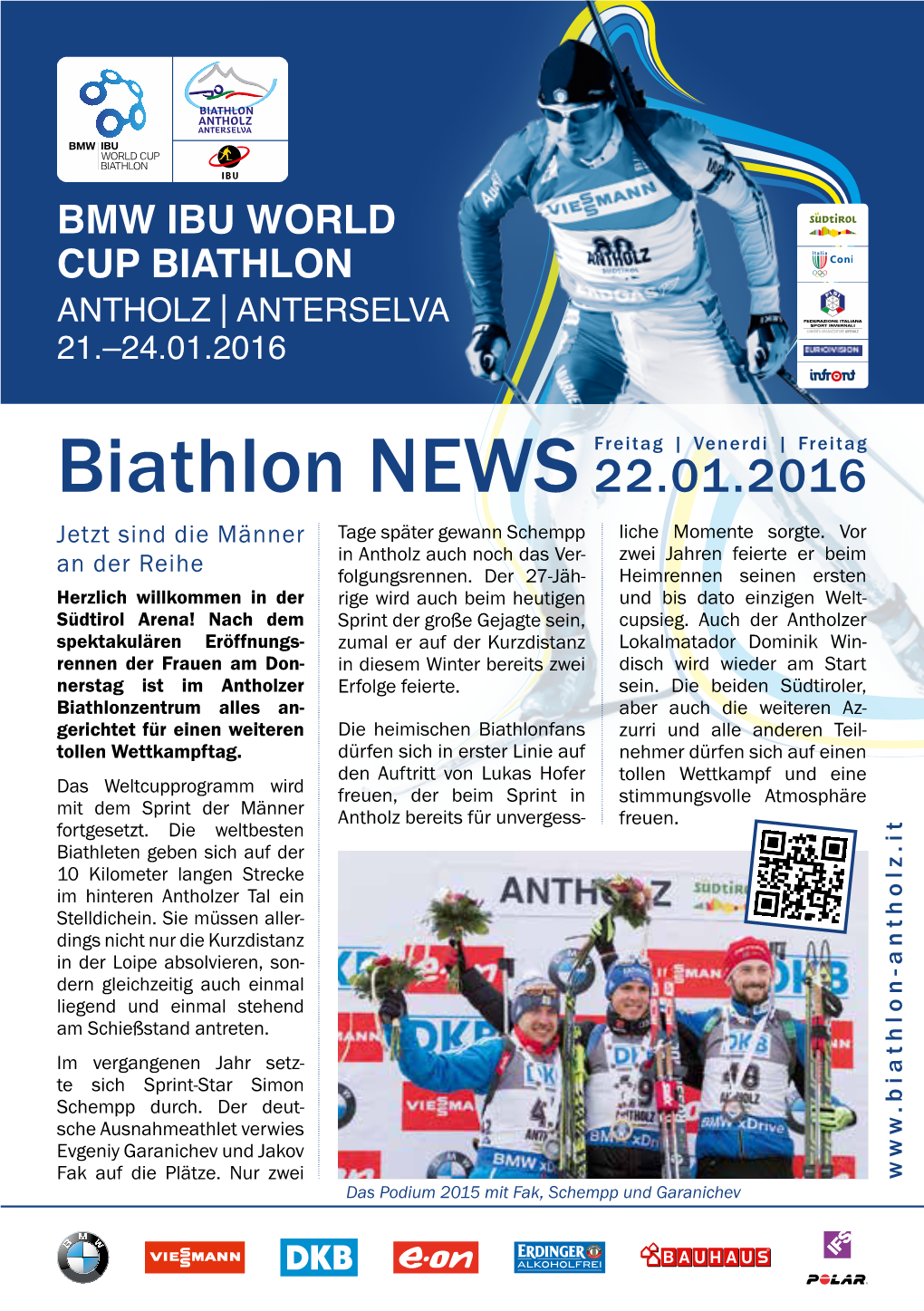 BMW IBU World Cup Biathlon