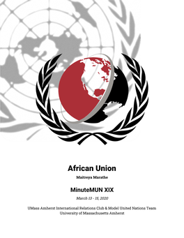 African Union Maitreya Marathe
