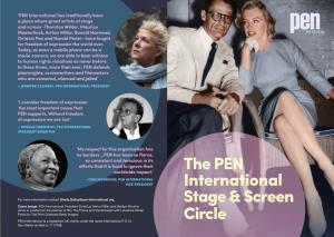 The PEN International Stage & Screen Circle