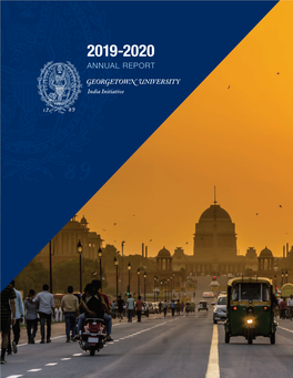 2019-2020 Annual Report About the India Initiative