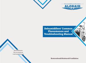 Dehumidifiers' Common Phenomenon and Troubleshooting Manual