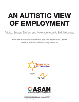 An Autistic View of Employment