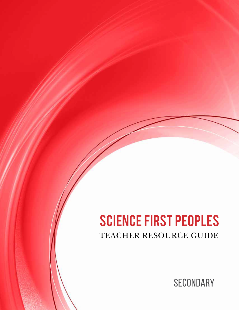 FNESC/FNSA Secondary Science First Peoples Teacher Resource