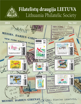 Filatelistų Draugija LIETUVA Lithuania Philatelic Society