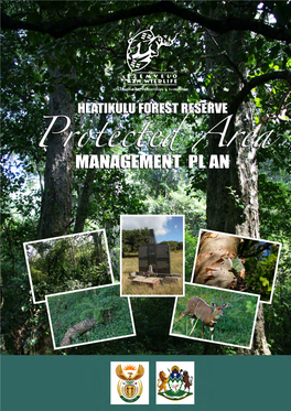 HLATHIKHULU FOREST RESERVE Protected Area Management Plan