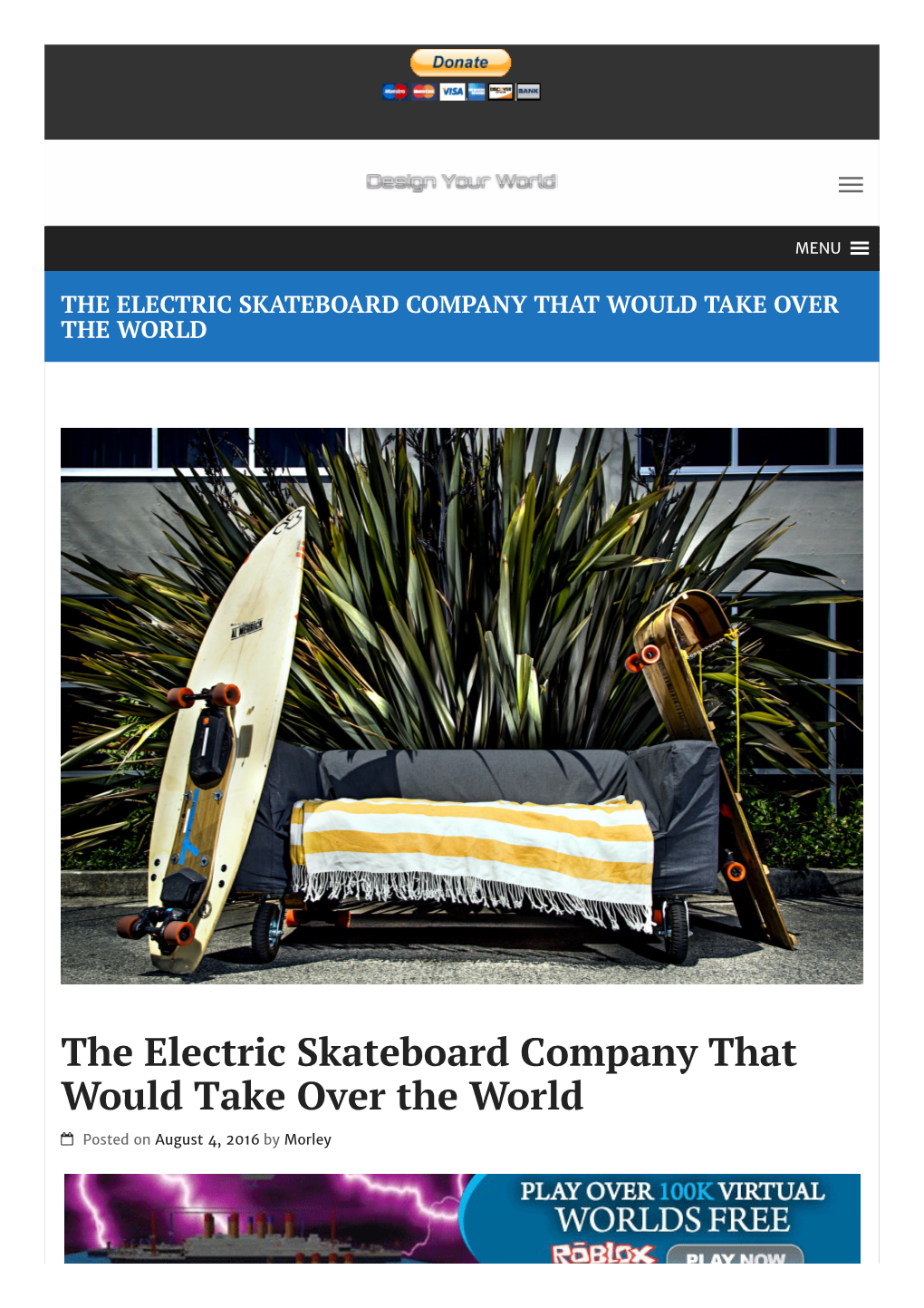 The Electric Skateboard Company That Would Take Over the World