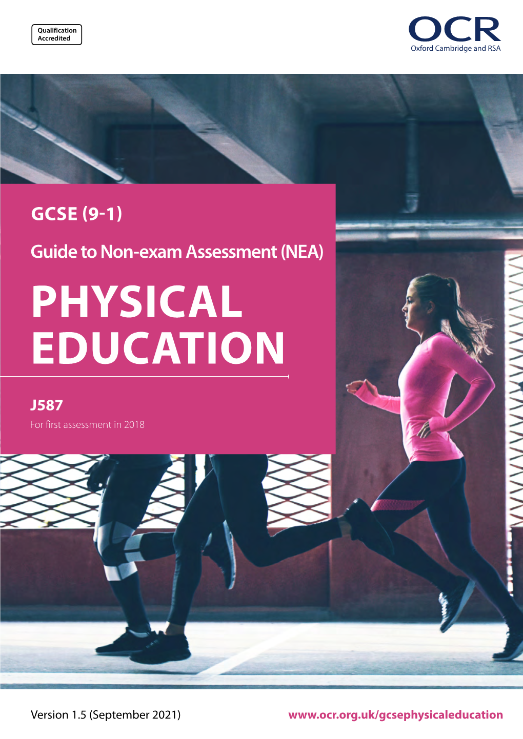 OCR GCSE (9-1) Physical Education J587 Guide to Non-Exam Assessment