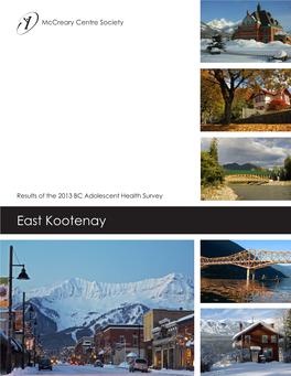 East Kootenay Cover Images Courtesy of Picture BC