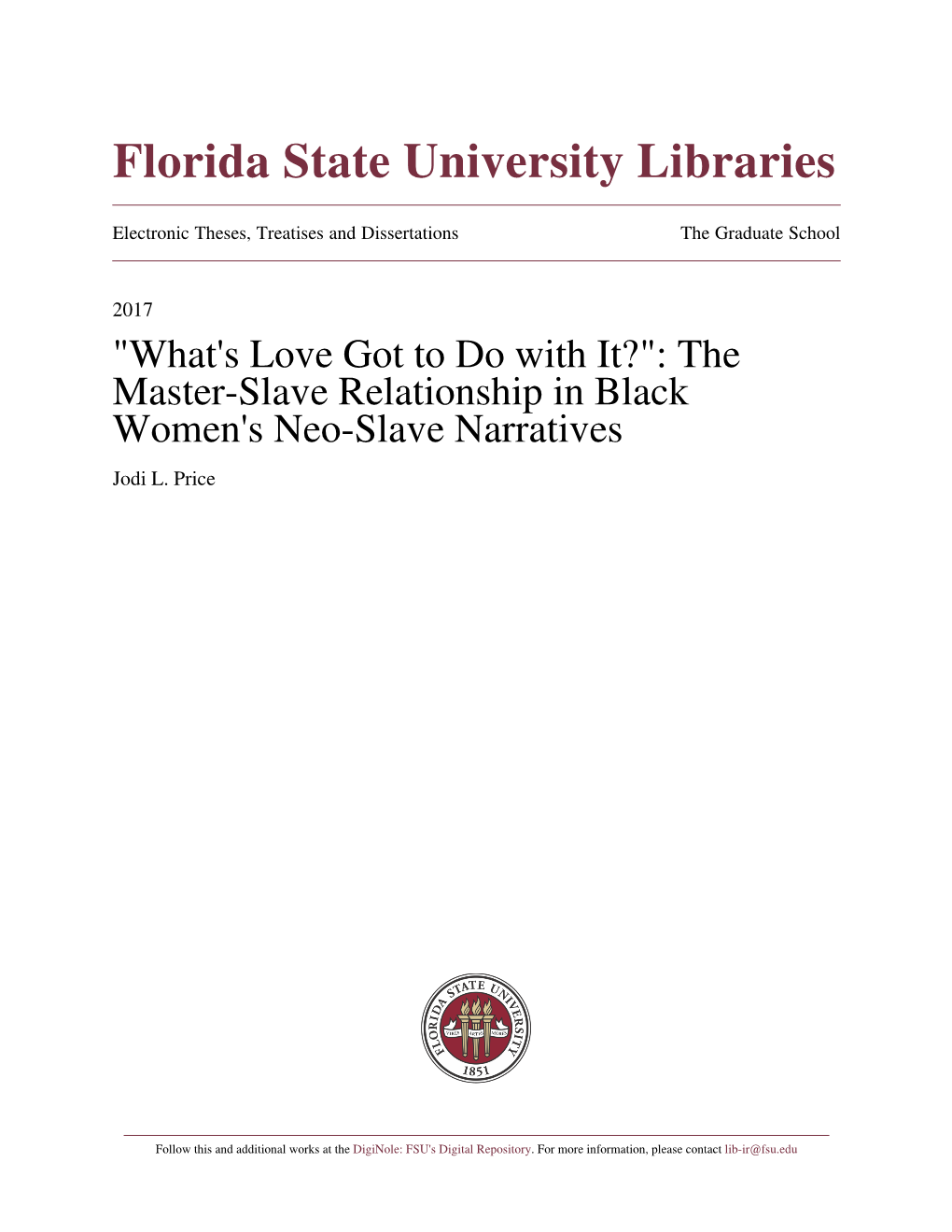 Florida State University Libraries