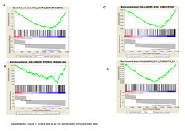 Supplimentry Figure 1- GSEA Plot of All the Significantly Enriched Data Sets