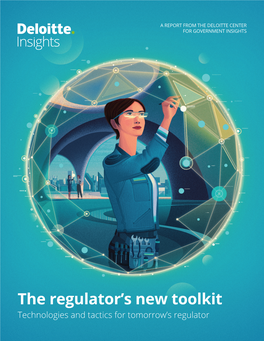 The Regulator's New Toolkit