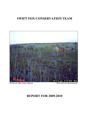 World Wildlife Fund Swift Fox Report