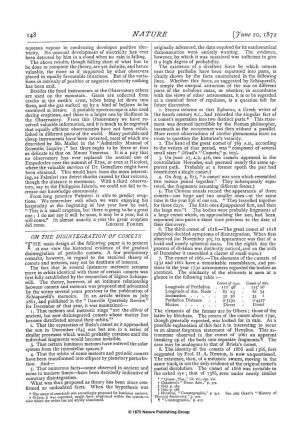 NATURE [J'une 20, 1872 Aqueous Vapour in Condensing Developes
