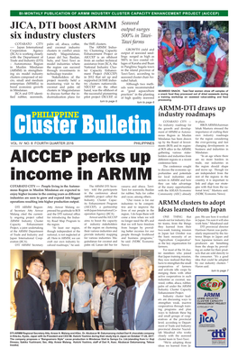 AICCEP Perks up Income in ARMM