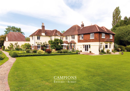 CAMPIONS Ewhurst • Surrey