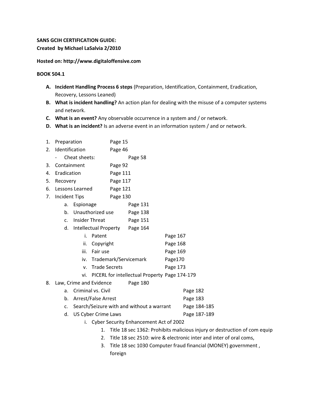 Sans Gcih Certification Guide-V2