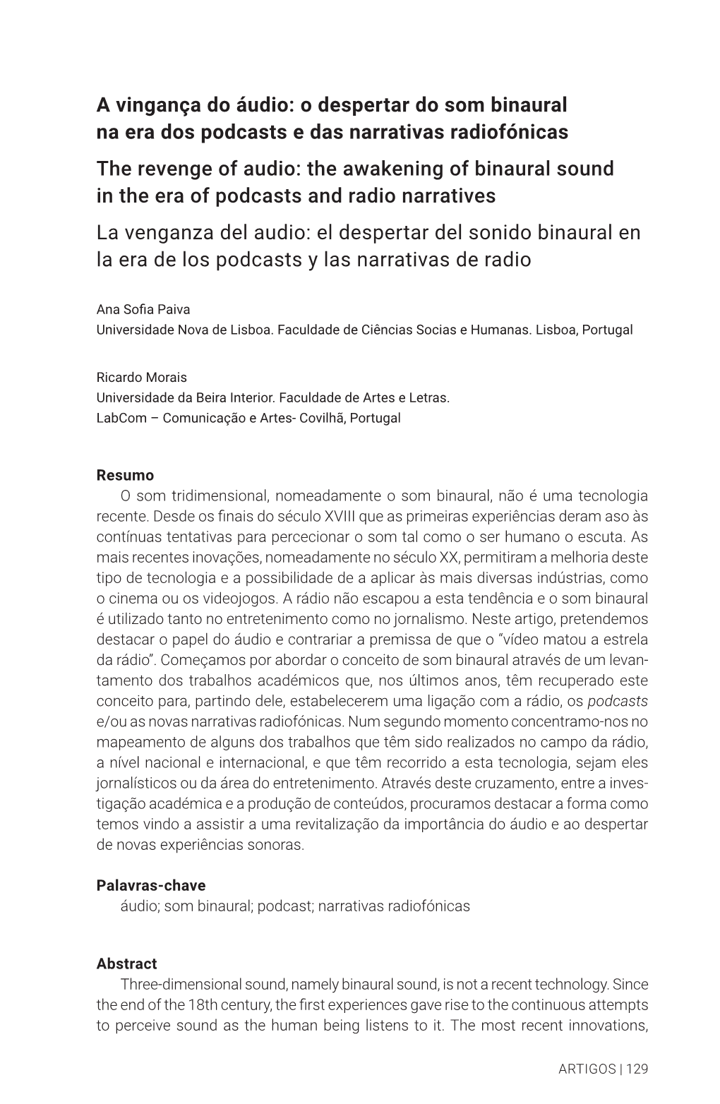 A Vingança Do Áudio: O Despertar Do Som Binaural Na Era Dos Podcasts E