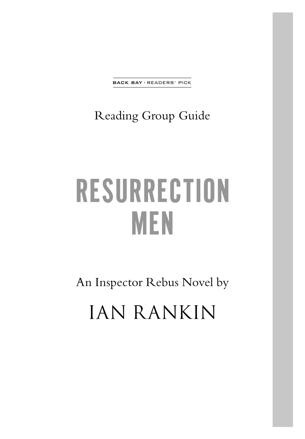 Resurrection Men